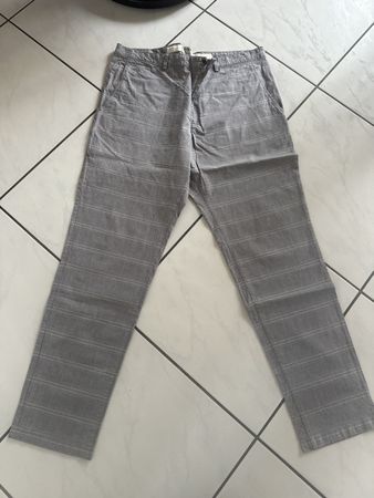 S. Oliver Black Label Stoffhose grau Gr. 52