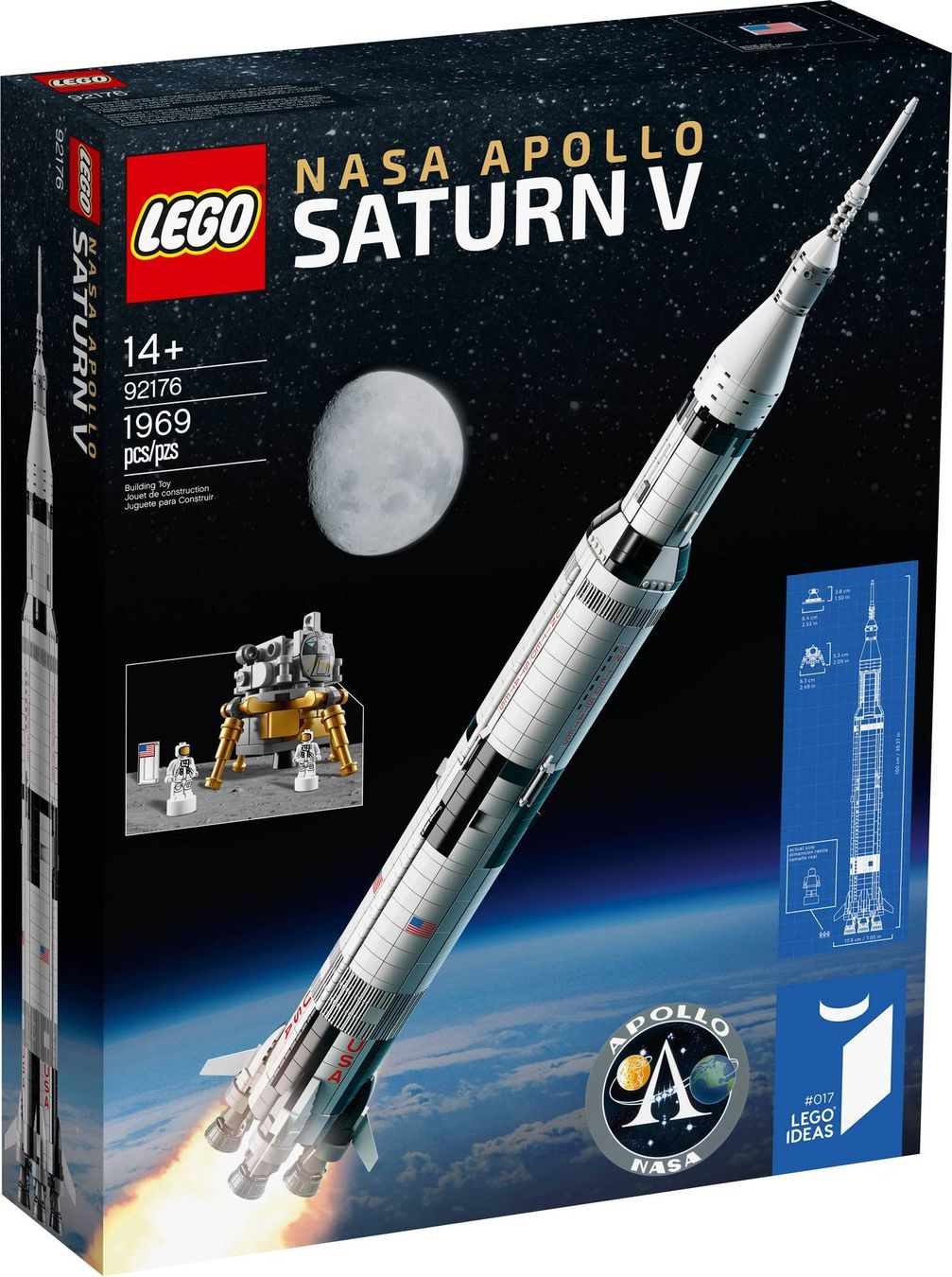 Lego Kit di costruzioni: LEGO® NASA Apollo Saturn V – Nuovo e nell'imballaggio originale da Perly venduto da Bumblebee887
