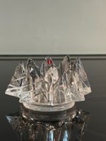 Windlicht Glas farblos "Eis" Iittala Finnland 70er Jahre
