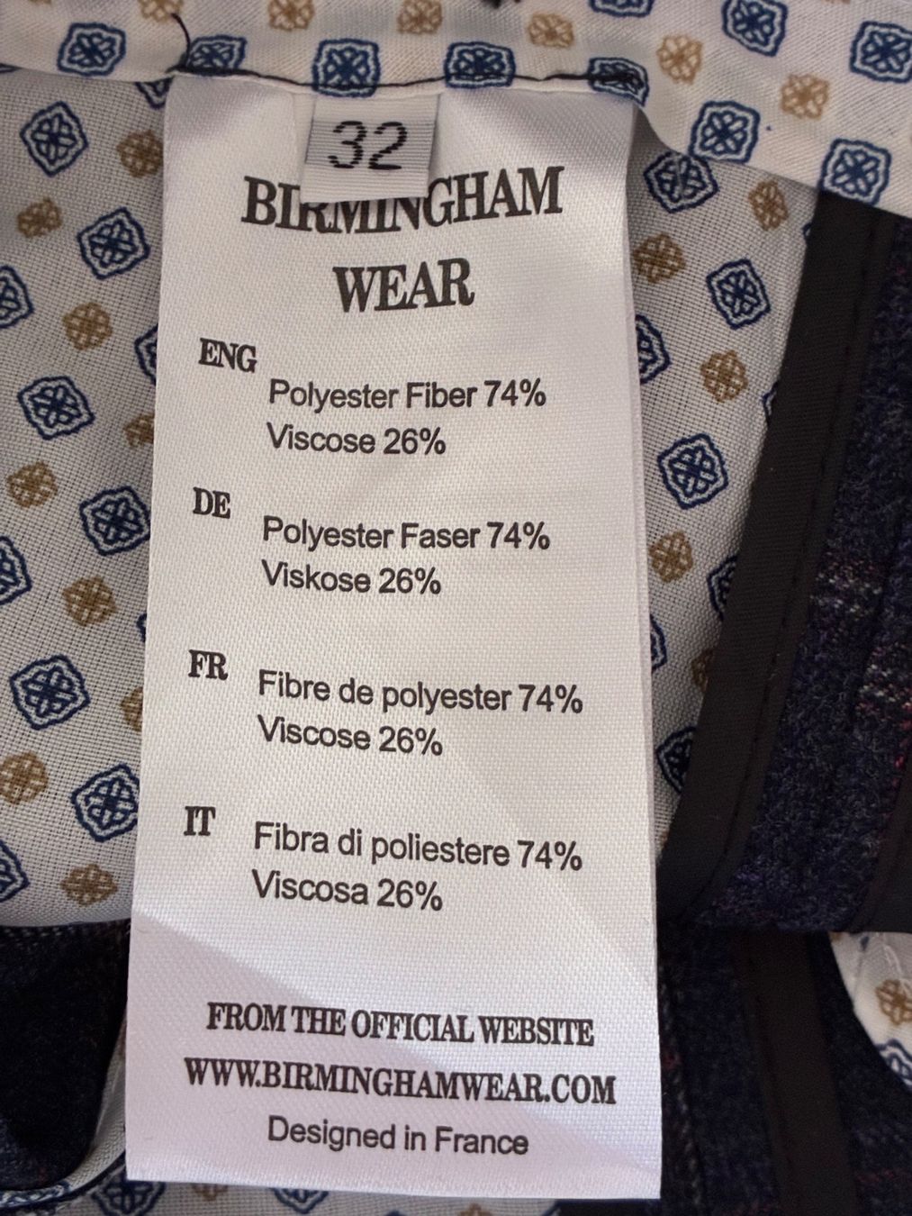 Pantaloni: Peaky Blinders Style Hosen Gr. 32 – Usato da Adliswil venduto da svku13 1