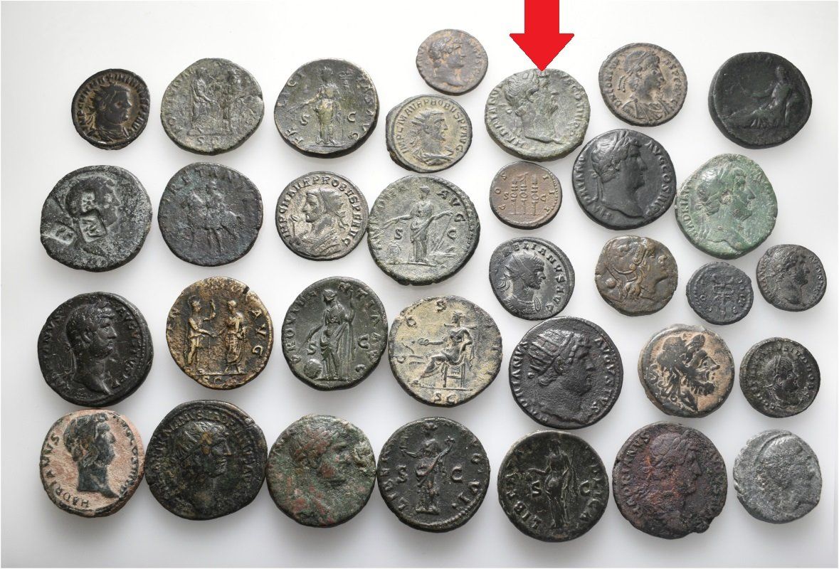 Tutti le monete: HADRIAN bronze as – Usato da La Sarraz venduto da classicworldcoins 2