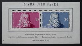 W31 IMABA BASEL Block ungebraucht *, Kat: 80.-