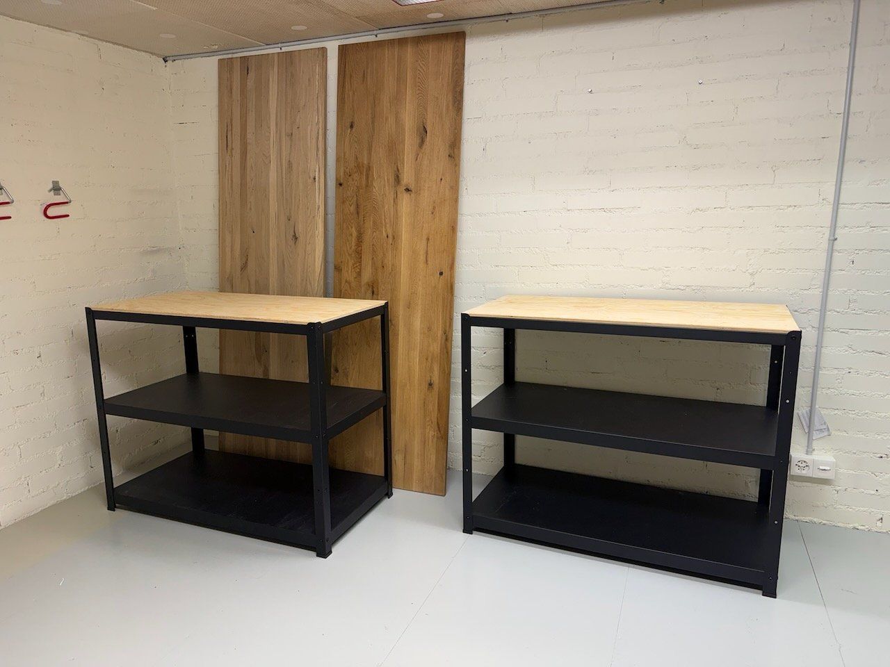 Ikea Werkbänke: Werkbank IKEA BROR mit Eichen-Tischplatte – Neu (gemäss Beschreibung) aus Zürich von amuedespacher 1