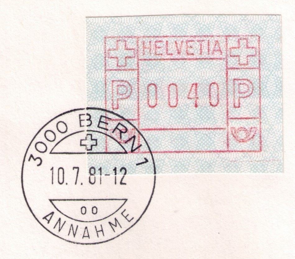 Alle Briefmarken: ATM 5_ FDC_ET/FD 10.7.81 BERN 1 ! – Gebraucht aus Marthalen von Ch_quality 1