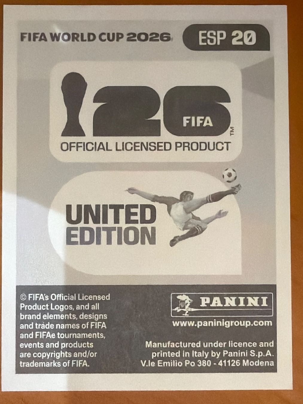 Panini Carte collezionabili: Panini ESP20 – Nuovo (secondo la descrizione) da Susten venduto da Rechnun 1