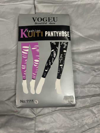 Leggins Strumpfhose Destroyed Look One Size Neu
