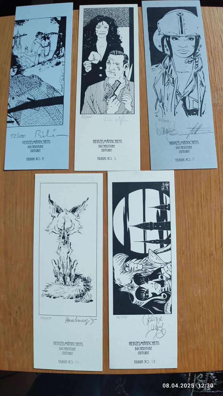 Fumetti: limitierte und signierte ex libris – Usato da wiesendangen venduto da Kruxi