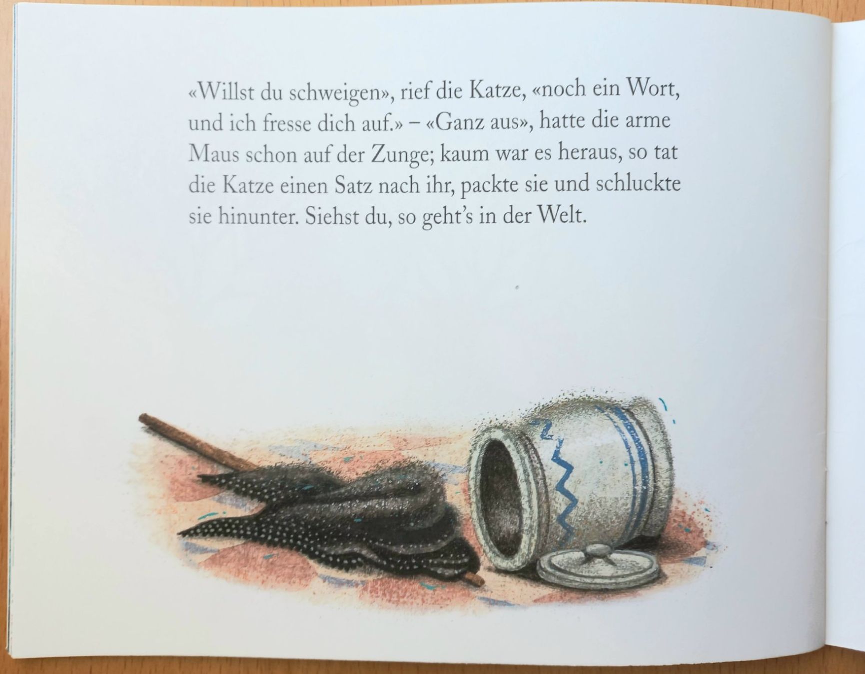 Libri: Heft - Katze und Maus in Gesellschaft - Gebrüder Grimm – Usato da Niederuzwil venduto da lubimaja 3