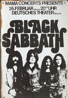 Rusty Blechschild-BLACK SABBATGH-DEUTSCH