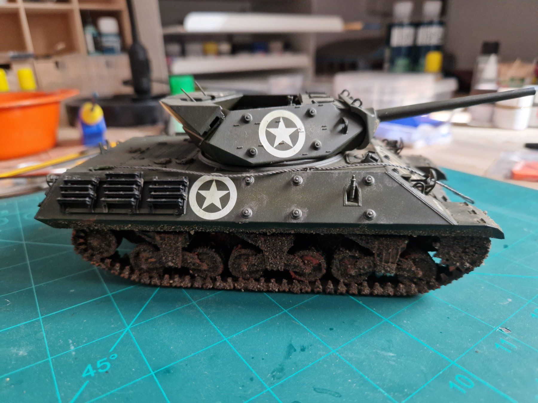 Kit di modellismo & Modellini statici: 1/35 M10 tank gebaut – Usato da Ponte Capriasca venduto da nikfolle 2