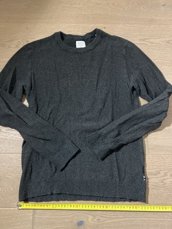 Jack & Jones Strickpullover, Grau, Gr M 