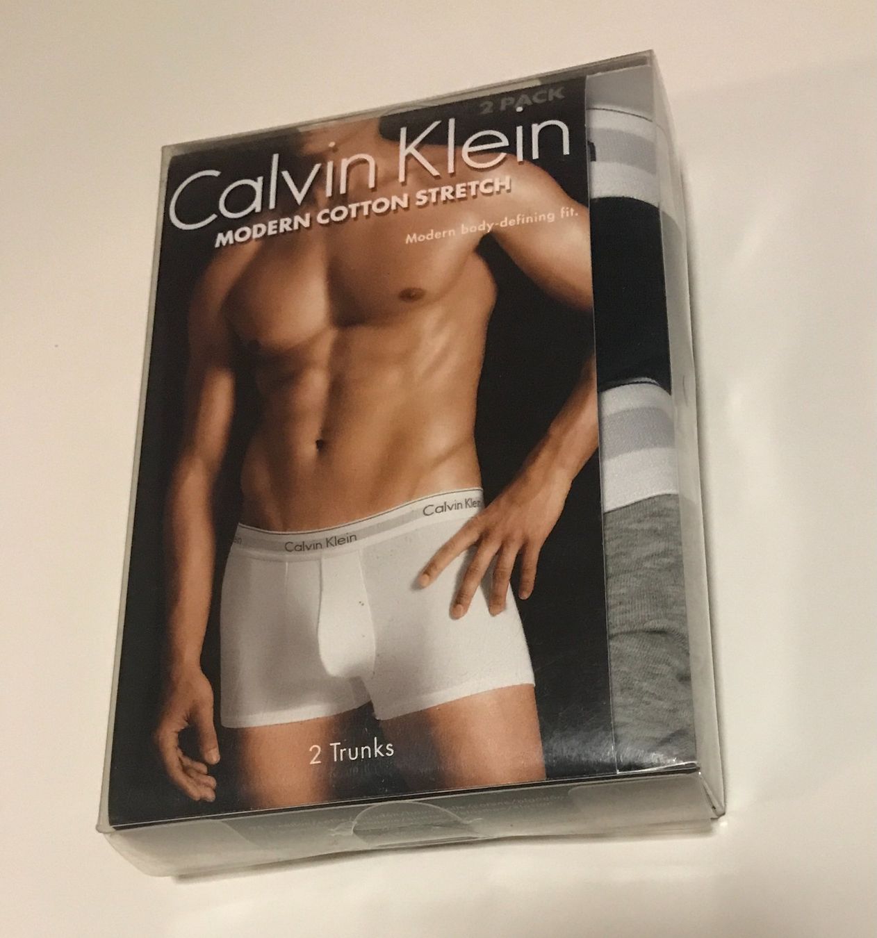 Unterwäsche: Original Calvin Klein Unterwäsche 2 Trunks Gr. S – Neu und originalverpackt aus luzern von ARNI. 2