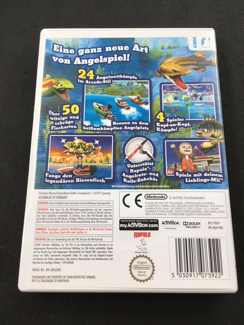 Nintendo Spiele: Rapala Angel-Spass - Nintendo Wii – Gebraucht aus St.Gallen von Punktchen01 1