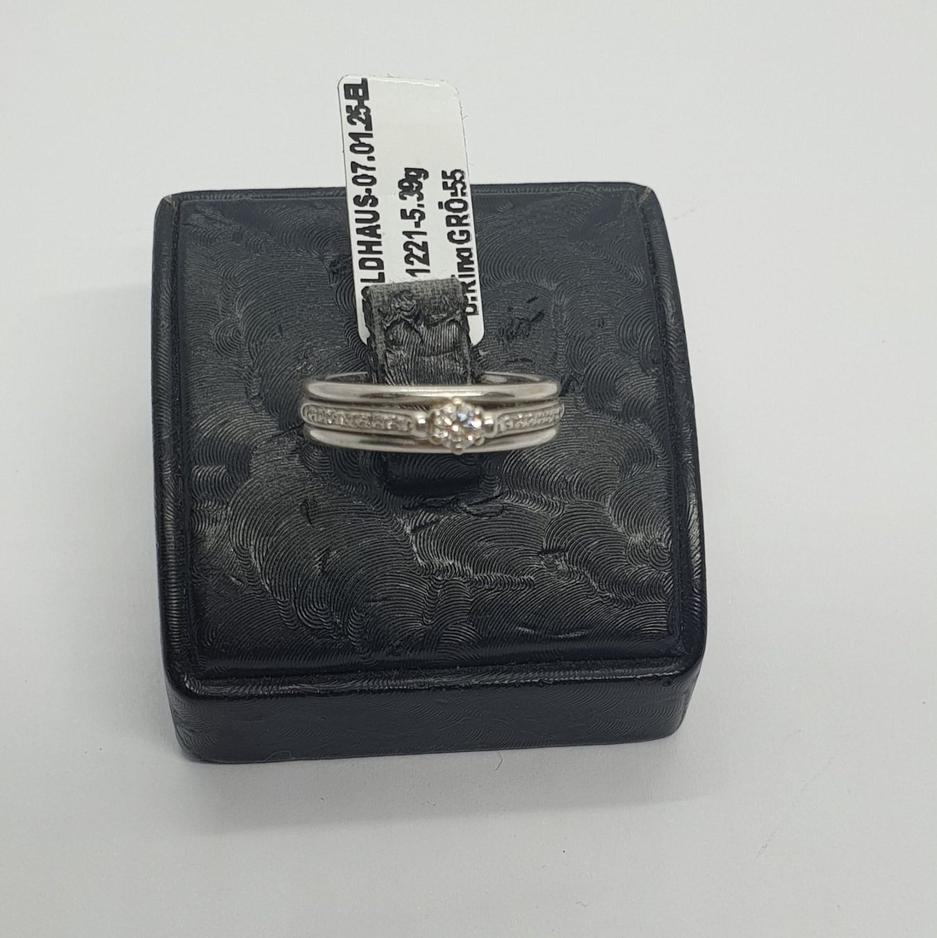 Anelli: Echt 18K Gold - Diamant Ring – Usato da Luzern venduto da Luzern-Goldhaus
