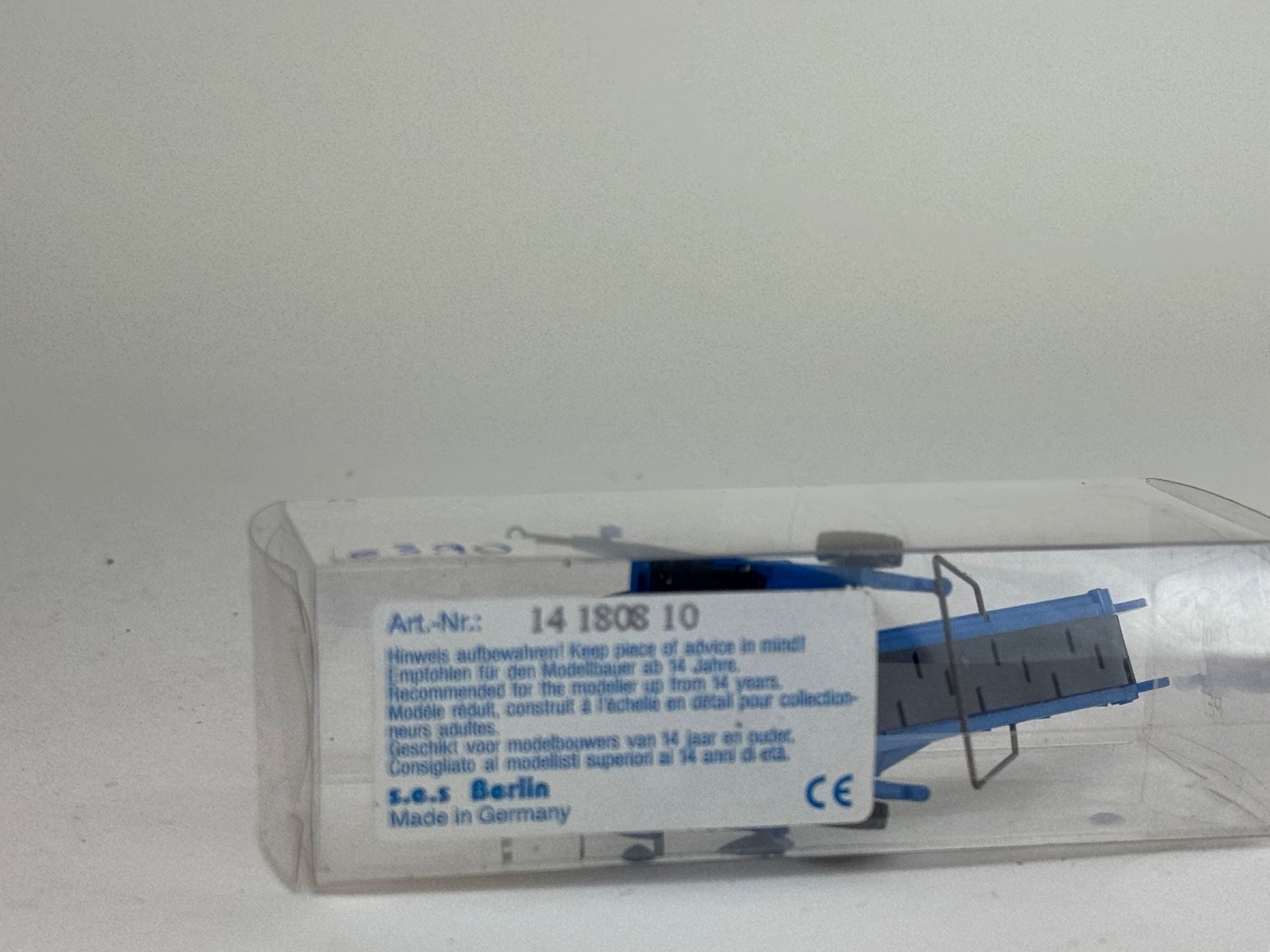 Modellini d'auto: GB5- SES Erntemaschine blau – Usato da Elm venduto da Wikmtz 1