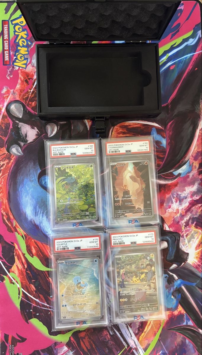 Pokemon ART RARE PSA 10 Bundle mit Koffer (Neu (gemäss Beschreibung ...