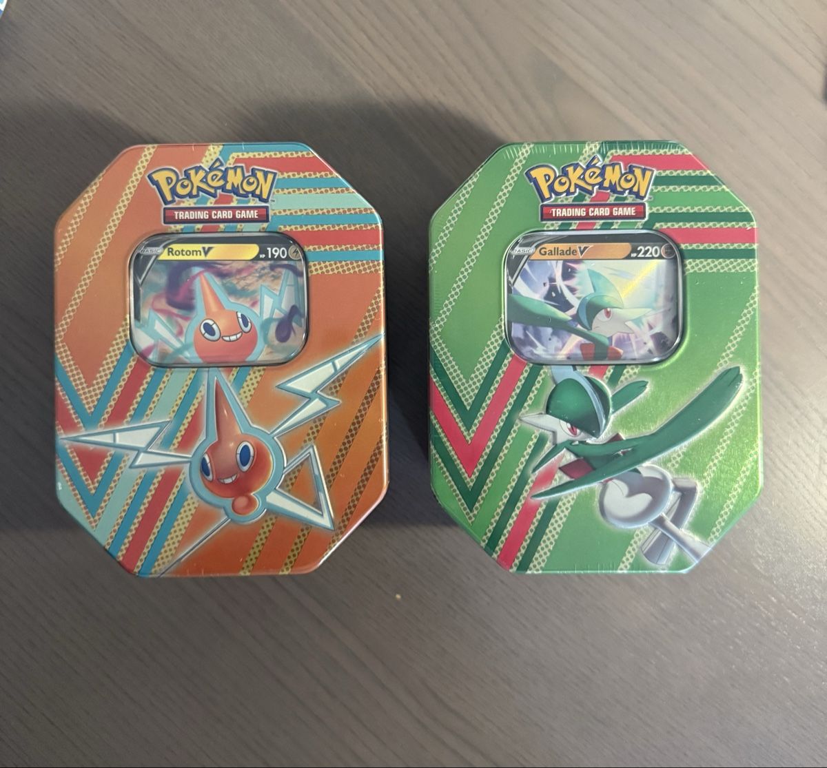 Pokémon Carte collezionabili: Pokemon Hidden Potential Tin Rotom Gallade V ENG Duo – Nuovo e nell'imballaggio originale da Thônex venduto da retrolovech