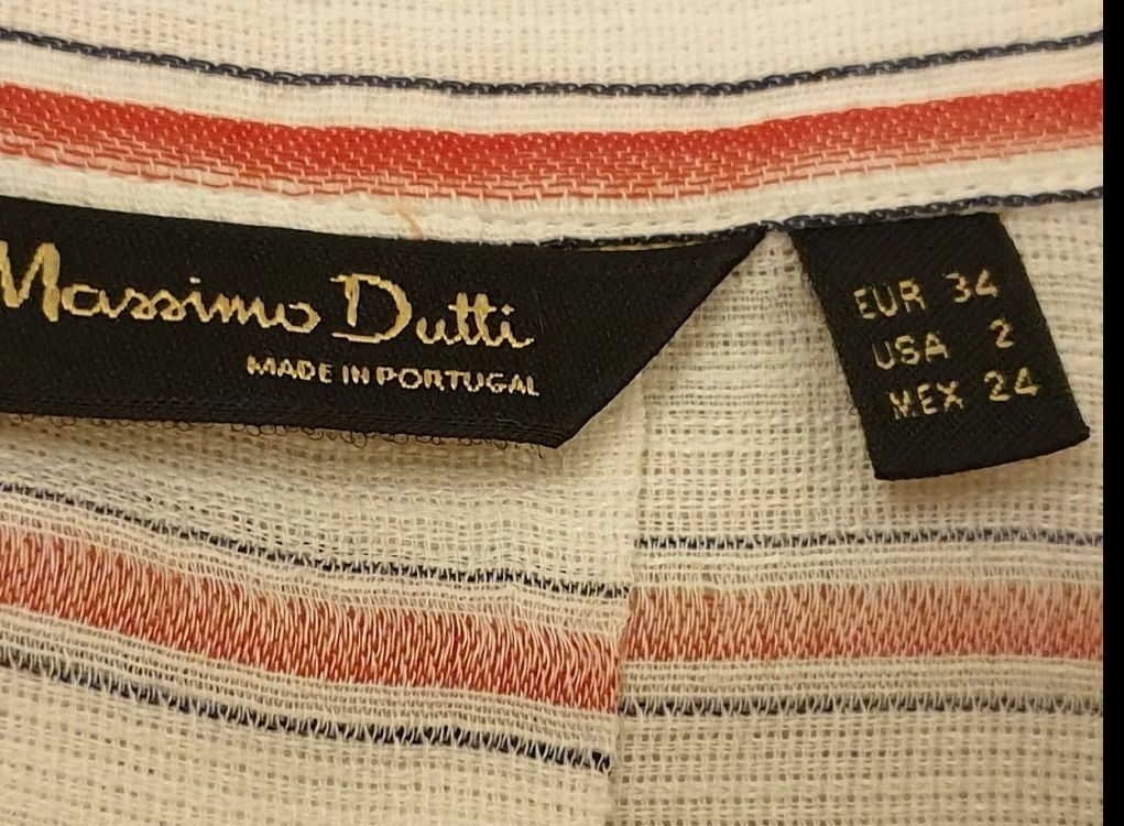 Massimo Dutti Blusen: Damenblus, XS. Massimo Dutti, 65 %coton, 35%lin, – Gebraucht aus Sirnach von Iemiroc 2