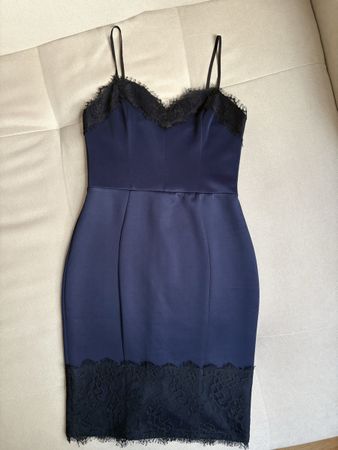Kardashian Kollection Kleid dunkelblau 