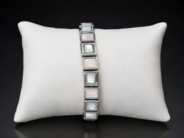 Bracelet en argent 925 – incrustations nacrées