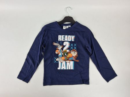 SPACE JAM T-Shirt "Ready 2 Jam" navy, 8 J.