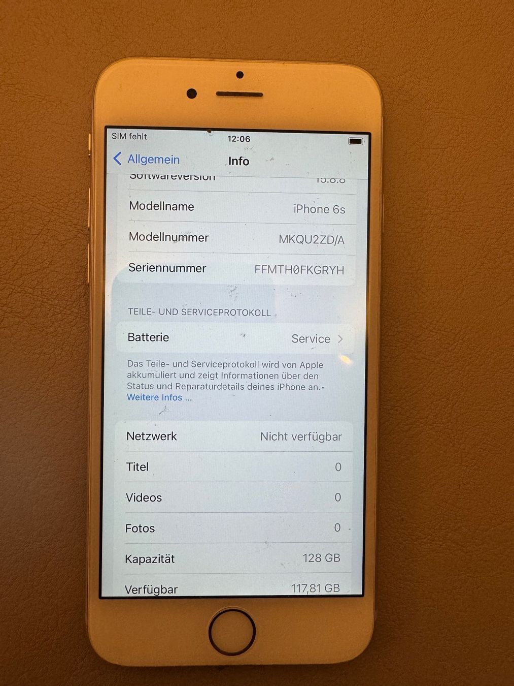 Apple Telefoni cellulari / Smartphones: iPhone 6s – Usato da Adliswil venduto da Busys 1