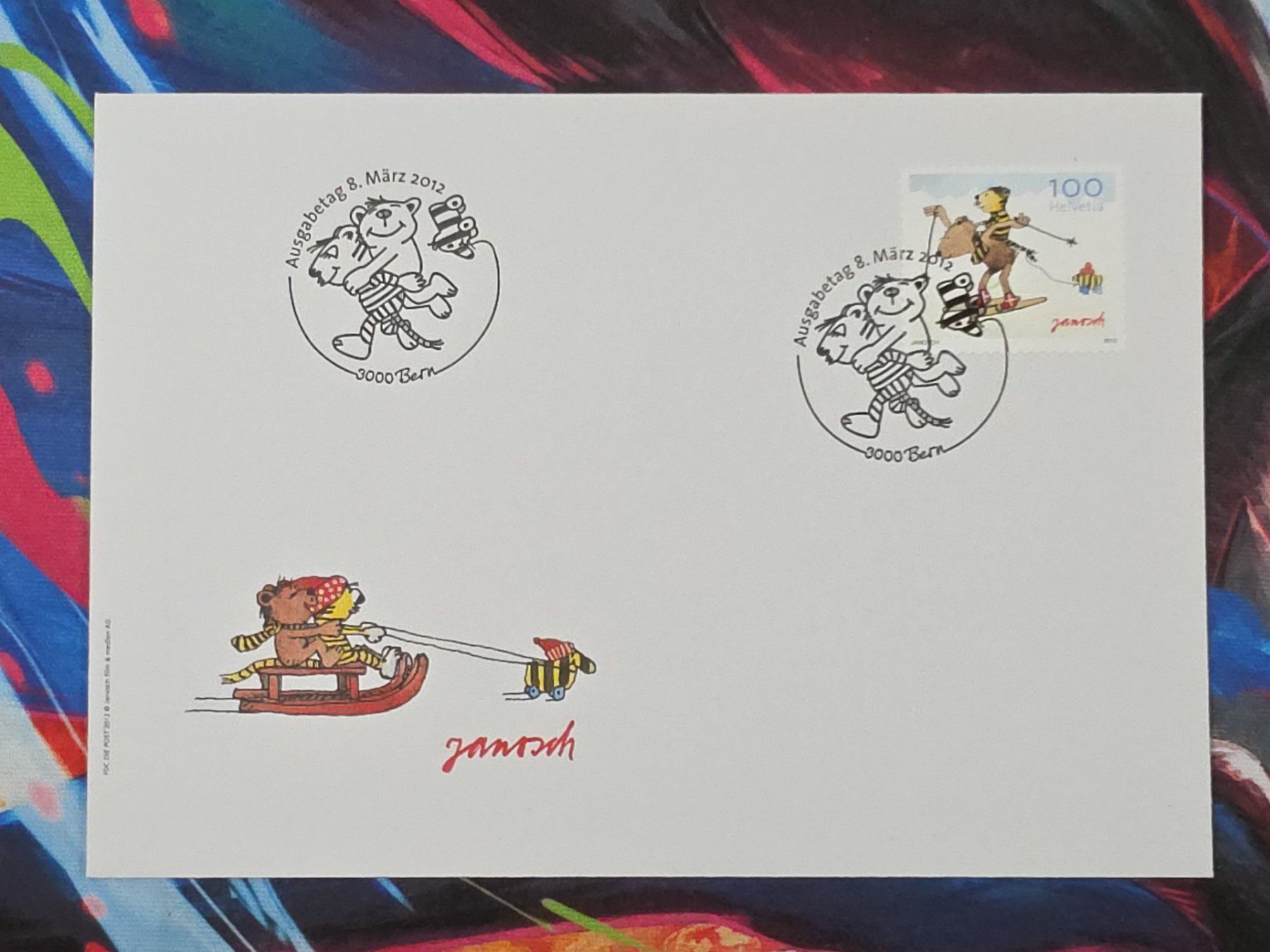 Tutti i francobolli: CL29 Enveloppe + Timbre Suisse 2012 – Usato da Cousset venduto da Patrick_Collections