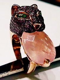 Anelli: Panther Fingerring – Nuovo e nell'imballaggio originale da Zürich venduto da adriben 5