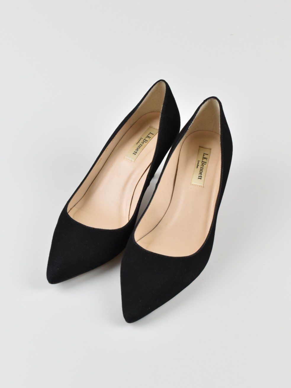 Scarpe da donna: L.K. Bennett Suede Pumps, Gr.38, schwarz – Nuovo (secondo la descrizione) da Nürensdorf venduto da 2ND_STORY