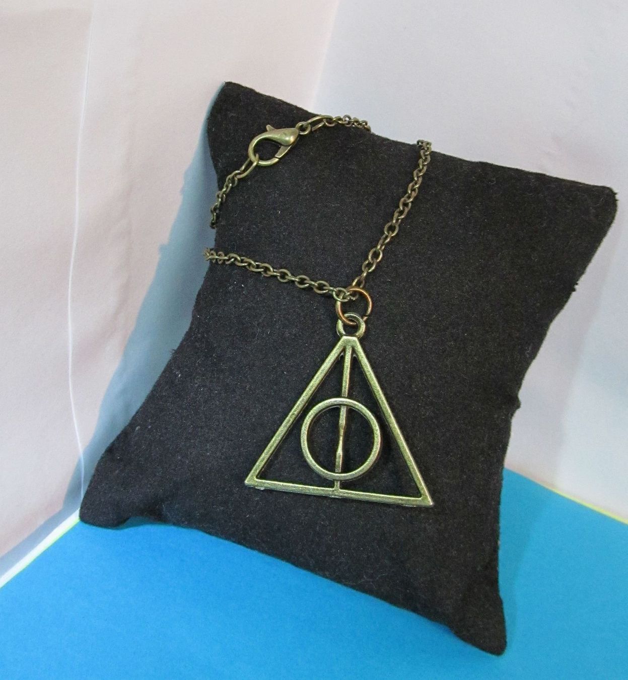Catenine: Harry Potter Halskette Deathly Hallows Bronze – Nuovo e nell'imballaggio originale da St. Margarethen TG venduto da ursk10 4