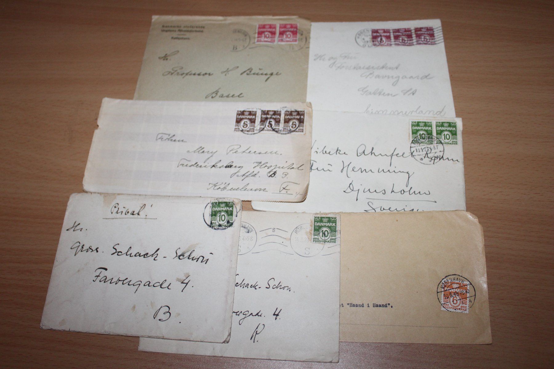 Tutti i francobolli: Dänemark - 29 alte Briefe vor 1945 – Usato da Kaden venduto da Buchantiquariat 1