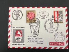 Ballonpost Österreich Brief Eisenstadt 1965  Luxus  (V83)