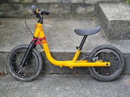 BTWIN Laufrad 12 Zoll Runride 900 Alu gelb (Nr. 1)