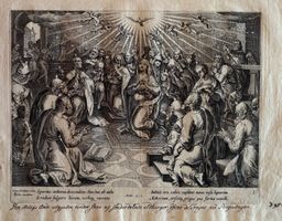 Kupferstich, Johannes Stradanus / Claes Jansz Visscher