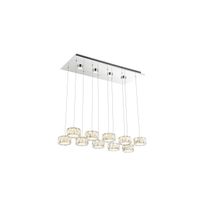 LED Pendelleuchte, 4000 K, 76 cm x 36 cm