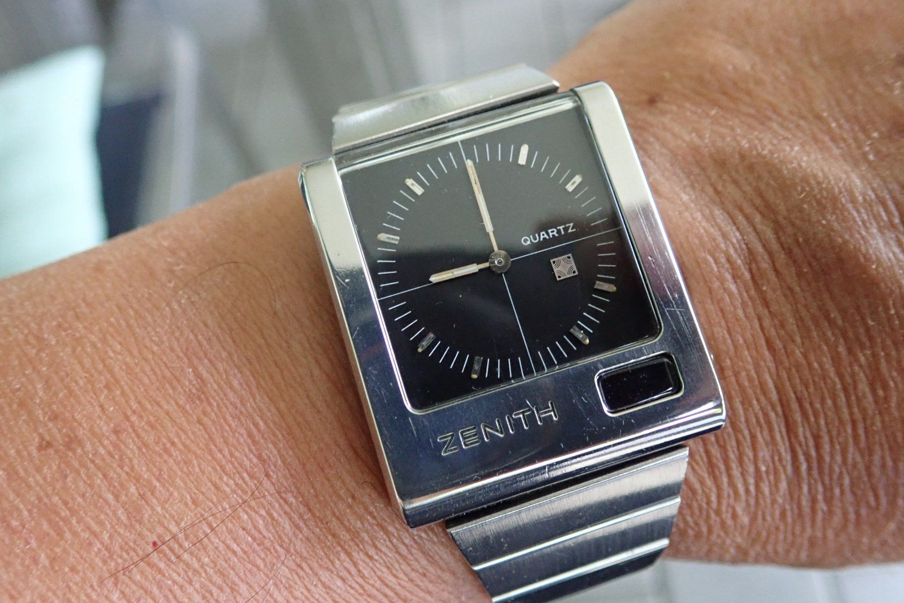 Zenith Orologi: VINTAGE!! ZENITH QUARTZ DIGITAL DEFEKT. – Difettoso da Wohlen AG venduto da superwatchesteam 5