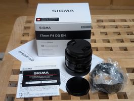 Sigma 17mm f4 DG DN Contemporary L-mount