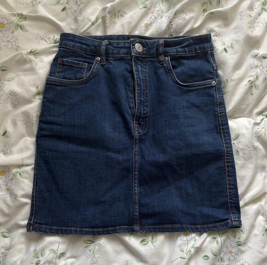 Zara Gonne: Zara Jeansrock Gr. S - Dunkelblau – Usato da Bülach venduto da reaos 1