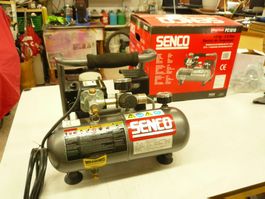 KOMPRESSOR SENCO 125D / PC1010 FÜR BAUSTELLE ODER AIRBRUSH