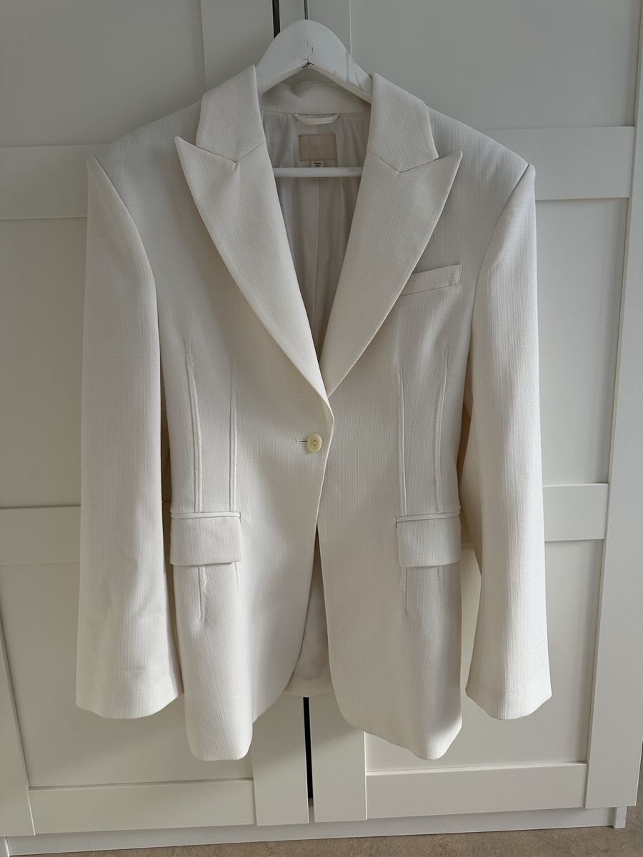H&M Giacche: Blazer tailliert, elegant von H&M cremefarben S – Nuovo (secondo la descrizione) da Zürich venduto da tmarina