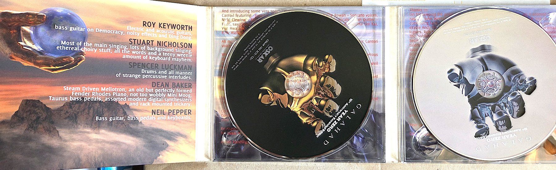 CD: Galahad - Year Zero - 10th Anniversary Expanded Edition, 2CD – Nuovo (secondo la descrizione) da Biberist venduto da Beaver58 2