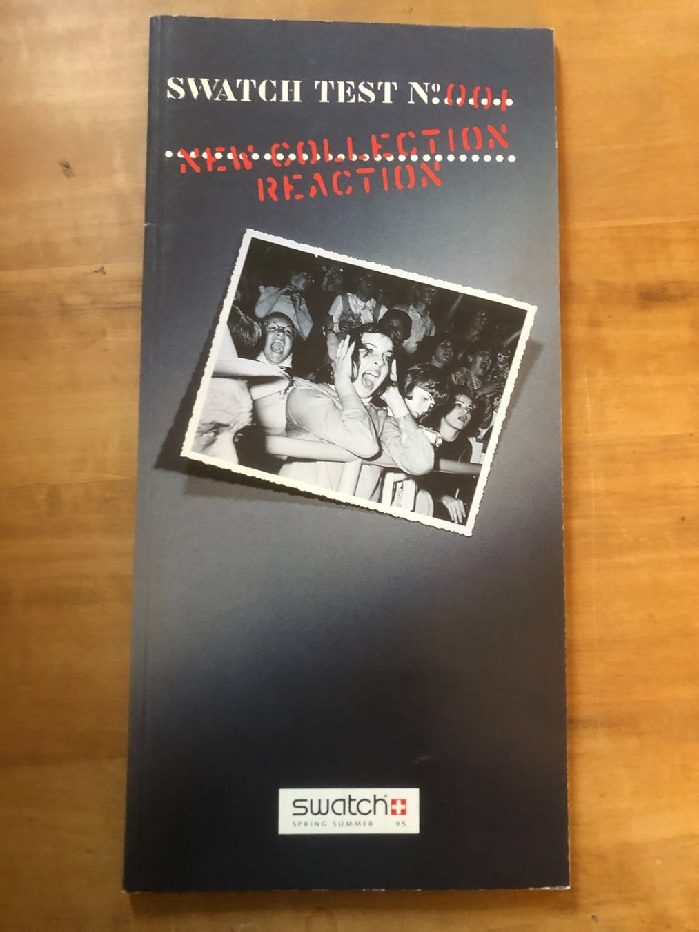 Swatch Documenti: Swatch Test No. 001 - New Collection Reaction 1995 – Usato da Zürich venduto da allp