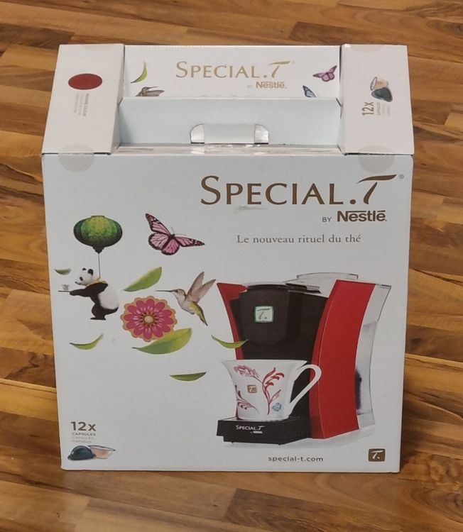 SPECIAL. T by Nestlé MiniT. Machine à thè rouge acheter