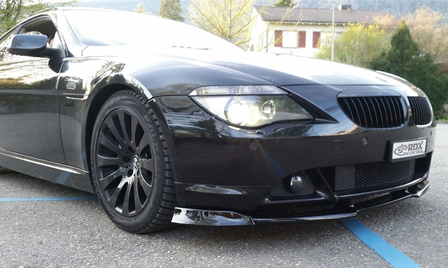 BMW Tutti pezzi di ricambio auto: VARIO-X Frontspoiler BMW 6er (E63 & E64) – Nuovo e nell'imballaggio originale da Lengnau BE venduto da Tuning24