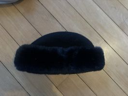 Wintermütze von Zara, schwarz, Grösse S, Neuwertig!