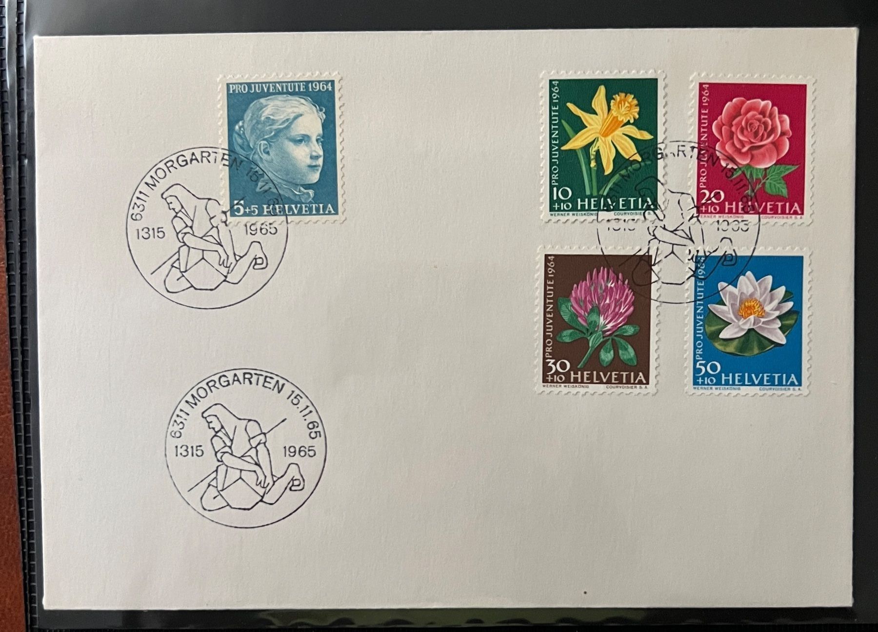 Tutti i francobolli: Erstagsbrief 1965 – Usato da Rotkreuz venduto da Parcore