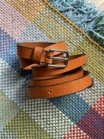 Cintura in pelle Themata Swiss Made, taglia 80