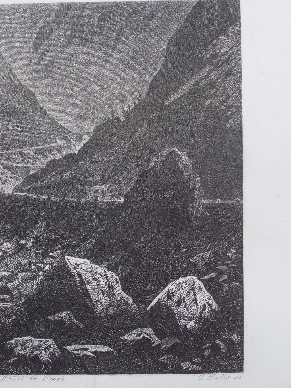 Stiche: Schöllenen Gotthard – Gebraucht aus Risch von Rischli15 6