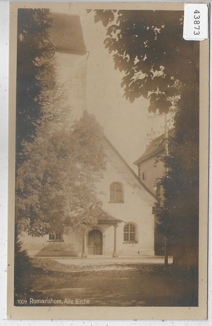 Cartoline postali: Romanshorn - Alte Kirche – Usato da Ettingen venduto da Kartenplanet