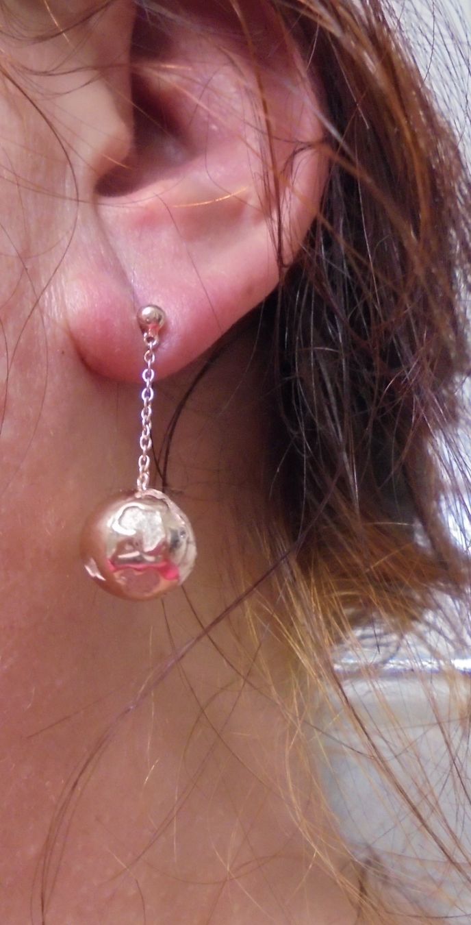 Ohrringe & -stecker: Echtschmuck: SI Brillant-Silberohrstecker, vergoldet – Neu (gemäss Beschreibung) aus Zuchwil von maumauchi 5